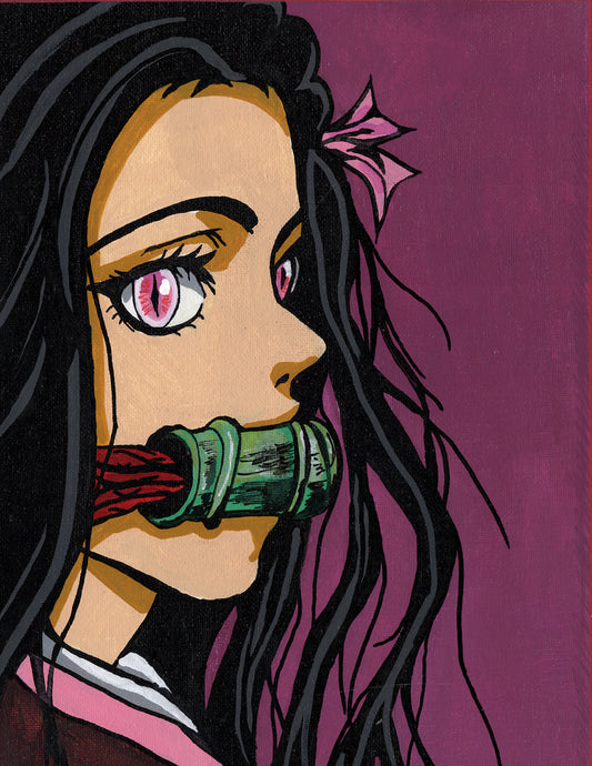 Nezuko Kamado, 9" x 12" print